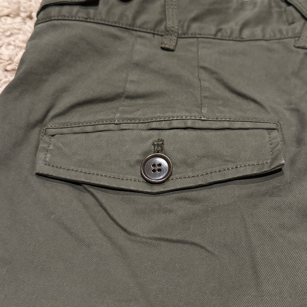 NWT Alex Mill Men's Flat Front Pant in Chino Military Olive Size 34 Waist - Picture 5 of 7